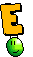 Buchstaben E Smiley – Buchstaben - Zahlen